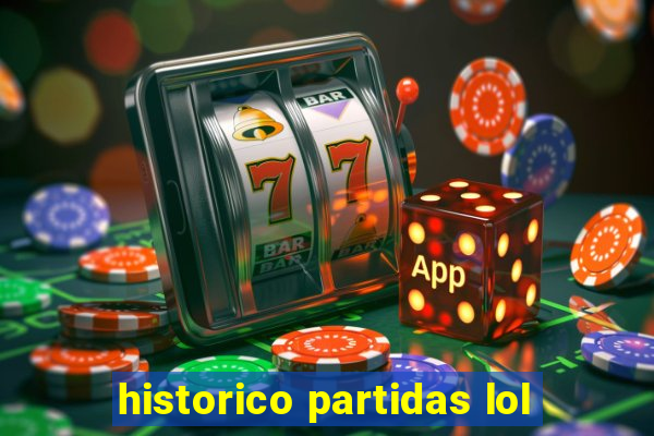 historico partidas lol