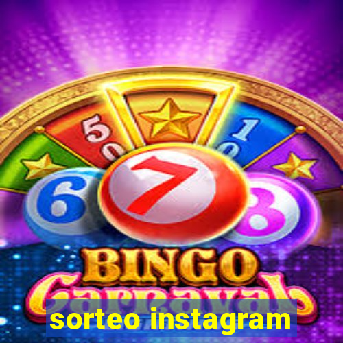 sorteo instagram