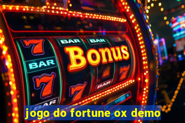 jogo do fortune ox demo