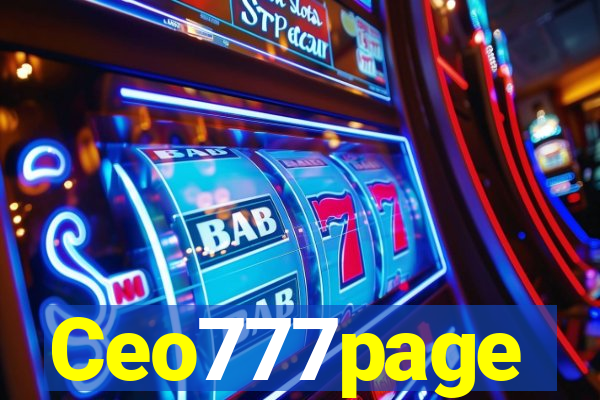 Ceo777page