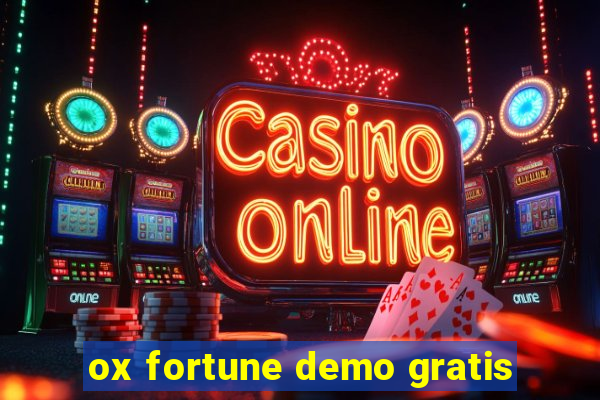 ox fortune demo gratis