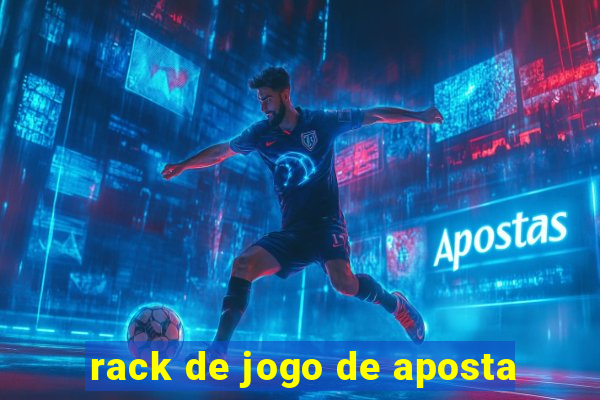 rack de jogo de aposta