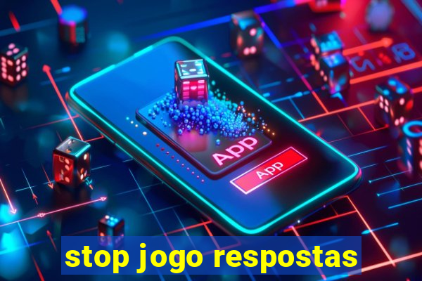 stop jogo respostas