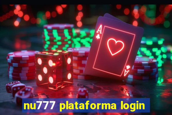 nu777 plataforma login